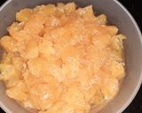 A picture of step 1 of Nagpur Orange Burfi.