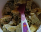 Foto langkah ke 5 dari resep Nasi Telur Kukus #mpasi.