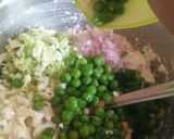 A picture of step 2 of Healthy Salty Veg Cake.