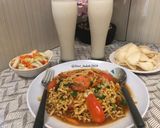 Foto langkah ke 5 dari resep Mie Tek Tek Kuah.
