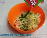 Foto langkah ke 2 dari resep Telur ceplok bakwan sayur.