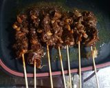 Foto langkah ke 2 dari resep Sate jamur terendulita.
