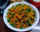A picture of step 4 of Green peas pulao.