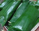 Foto langkah ke 8 dari resep Nasi Bakar hati ampela, teri kemangi.