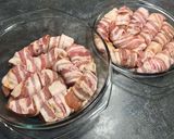 Baconbe göngyölt csirkemell recept fázis 1 fotója