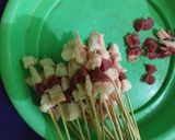 Foto langkah ke 1 dari resep Sate Kere (gajih/lemak sapi).