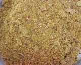 A picture of step 3 of Idly milagai podi(idly gun powder).