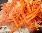 Foto del paso 1 de la receta: Wok de vegetales con tallarines 🍜