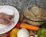 Foto del paso 1 de la receta: Guisito de Quinoa, vegetales y carne (super fácil y rápido)