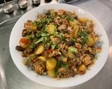 Une image de l'étape 20 de Effiloché de porc aux pommes de terre, champignons et coriandre.