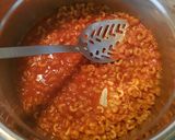 A picture of step 2 of Elbow Pasta Soup with Spinach.