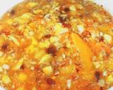Ananászos-narancsos-mandarinos dzsem mogyoróval és Amaretto likőrrel recept lépés 6 foto