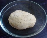 A picture of step 1 of Maida Namkeen cubes.