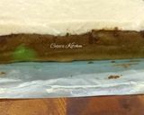 Foto langkah ke 11 dari resep Pandan Melaka Cheesecake Tanpa Terigu.