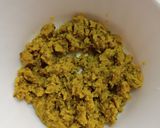 A picture of step 1 of Leftover khichdi pakoda.