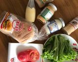 A picture of step 4 of Homemade spicy chicken burger#photographychallenge.