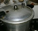 A picture of step 2 of Bhunna gosht(mutton masala).