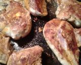 A picture of step 7 of Morgh-va-Aloo (chicken with plums).