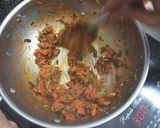 A picture of step 3 of Kathiyavadi Vagharelo Rotlo (કાઠીયાવાડી વાઘરેલો રોટલો).