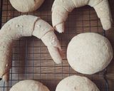 Gluténmentes joghurtos zsemle, kifli rizslisztből recept fázis 3 fotója