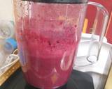 Black current creamy icecream recipe step 1 photo