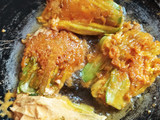 কুমড়ো ফুলের ভাজা।