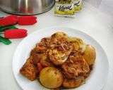 Foto langkah ke 7 dari resep Tahu Telur Bumbu Petis.