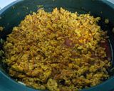 A picture of step 5 of Chicken Kheema.