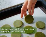 A picture of step 11 of Matcha Green Tea Cookies.