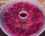 Foto langkah ke 4 dari resep Pudding Nutrijel Buah Naga.