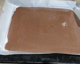 A picture of step 6 of Chocolate Swiss Roll! 🍫🍥.