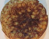 A picture of step 6 of Spanish Omelette.