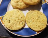 Foto del paso 3 de la receta: Pan para hamburguesas sin gluten en sartén Essen