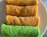 Foto langkah ke 3 dari resep Dadar lembut berpori.