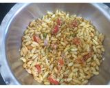 A picture of step 2 of चटपटी भेल (चाट रेसिपी) Chatpati Bhel (Chaat recipe).