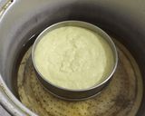 A picture of step 6 of Dhokla/ Moong Dal Dhokla.