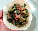 鮮蔥肉包(中式麵食)的食譜步驟3照片