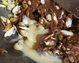 A picture of step 3 of Dates laddu.