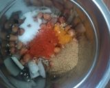 A picture of step 4 of Baghara Baingan.