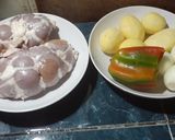 Foto del paso 1 de la receta: Riñón con verdura y arroz!