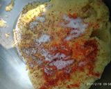 A picture of step 2 of Potato papad.