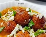 A picture of step 8 of Cabbage Paneer Manchurian.