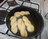 Koreai csavart fánk (Kkwabaegi) recept fázis 4 fotója