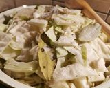 Borsos tarja, káposzta ágyon recept fázis 2 fotója