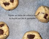 Une image de l'étape 5 de Cookies Beurre de cacahuètes et chocolat 🍫 🥜.