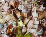 Foto langkah ke 4 dari resep Cumi Asin Cabe Ijo.