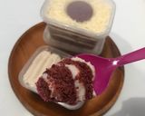 Foto langkah ke 2 dari resep Dessert Cheesecake Oreo Redvelvet No Oven No Kukus No Mixer.