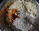 A picture of step 2 of Oats Veggies Balls.