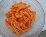 Une image de l'étape 1 de Frite de patate douce.