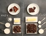 Foto langkah ke 1 dari resep Brownies (Fudges) - Simple.